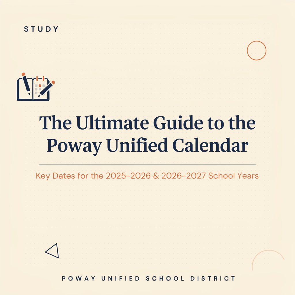 mates quiz StudyThe Ultimate Guide to the Poway Unified Calendar